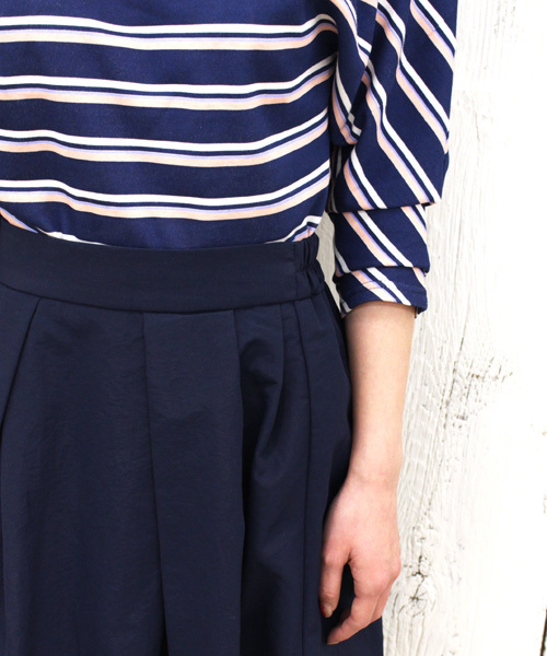 Chico（チコ）の「グロングランSK（スカート・レディース・ホワイト/ベージュ/ネイビー・FREE）」の9枚目の写真