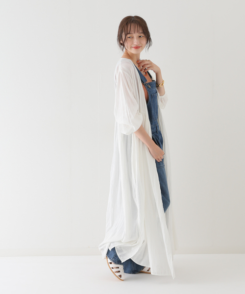 B.C STOCK(ベーセーストック)の「カシュクールワンピース(ワンピース・レディース・ホワイト/ブラック/イエロー・FREE)」の7枚目の写真