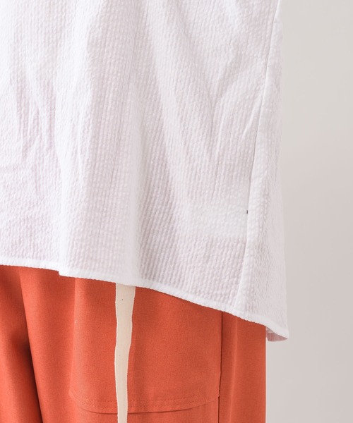 ROSIEE（ロージー）の「ROSIEE バックレースシアースリーブブラウス（シャツ/ブラウス・レディース・ブラック/ホワイト・FREE）」の11枚目の写真