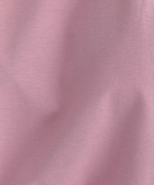 Andemiu（アンデミュウ）の「シルケットスムースカットソー348140（Tシャツ/カットソー・レディース・ホワイト/ブルー/ブラック/パープル・FREE）」の21枚目の写真