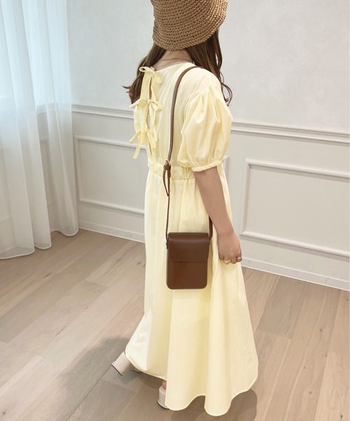 セール】パフスリーブワンピース【ZOZOTOWN限定アイテム】（ワンピース