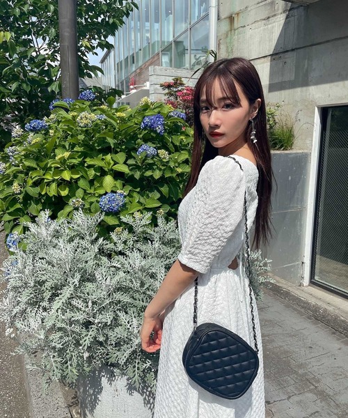 ANDGEEBEE(アンジービー)の「バックオープンワンピ(ワンピース・レディース・ブラック/ホワイト・MEDIUM)」の13枚目の写真