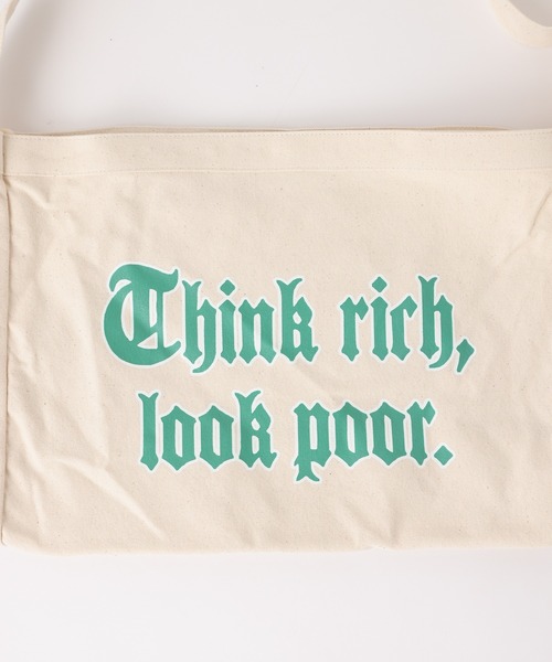 WEGO（ウィゴー）の「WEGO/ニュースペーパーバッグ（ショルダーバッグ・メンズ・その他1/その他2/その他3・FREE）」の5枚目の写真