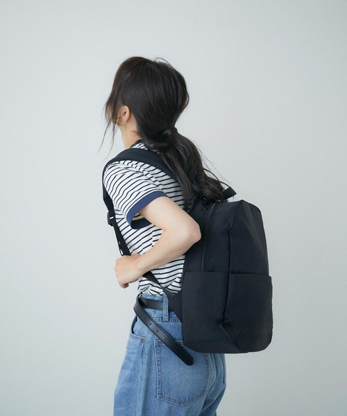 Fashion Letter（ファッションレター）の「9ポケットリュックサック（バックパック/リュック・レディース・ブラック/ベージュ/グレー/ブルー・FREE）」の15枚目の写真