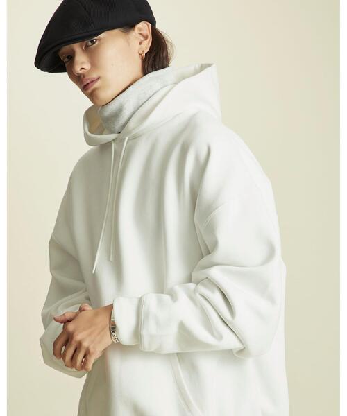 【WEB限定】＜info.BEAUTY&YOUTH＞スーパービッグスウェットパーカー