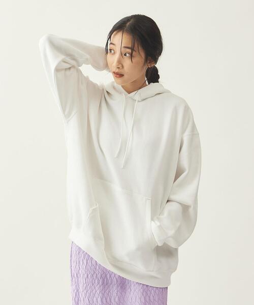 【WEB限定】＜info.BEAUTY&YOUTH＞スーパービッグスウェットパーカー