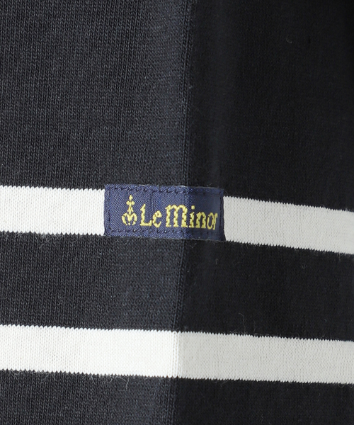 FRAMeWORK(フレームワーク)の「【LEMINOR/ルミノア】別注JEANNEパネルボーダーTシャツ(Tシャツ/カットソー・レディース・ブラック/ブラウン/ブルー系その他・FREE)」の16枚目の写真