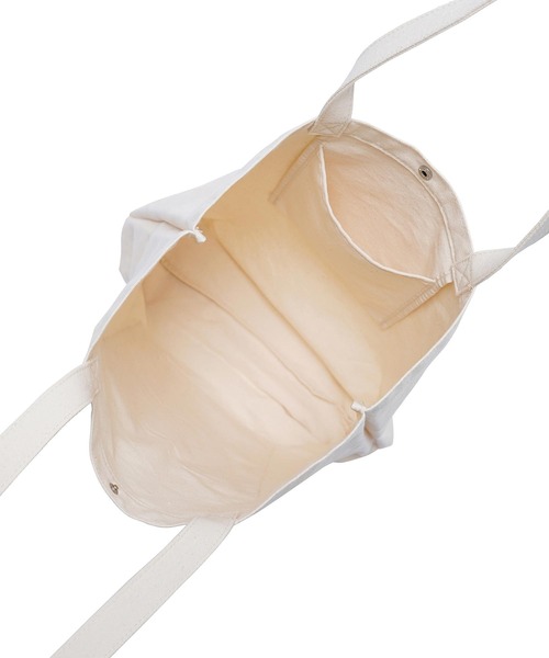 X-girl（エックスガール）の「MILLS LOGO TOTE BAG（トートバッグ・レディース・ホワイト/ブラック/ライトパープル・ONE SIZE）」の17枚目の写真