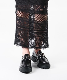 厚底チェーンローファー/BONTRE 20851-WA