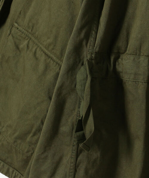 sage de cret（サージュデクレ）の「sage de cret / Fatigue Jacket（ブルゾン・メンズ・オリーブ・MEDIUM/LARGE/SMALL）」の3枚目の写真