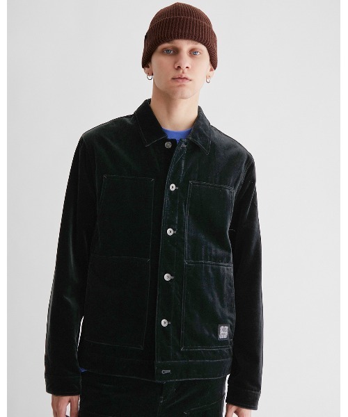Harrison Velvet Trucker Jacket