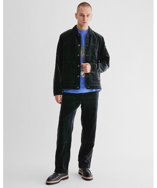 Saturdays NYC Harrisonスエードトラッカージャケット Saturdays NYC