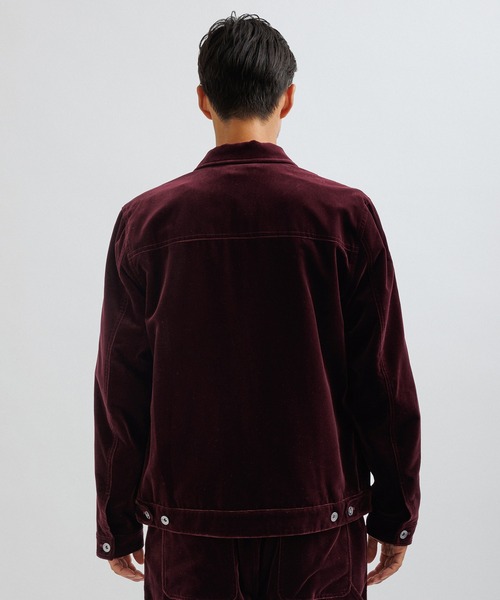セール】Harrison Velvet Trucker Jacket（その他アウター