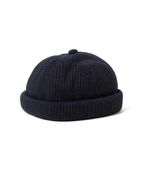 BEAMS HEART（ビームスハート）の「リブ ロールキャップ（ニットキャップ/ビーニー・メンズ・ベージュ/ブラック/ネイビー・ONE SIZE）」の9枚目の写真