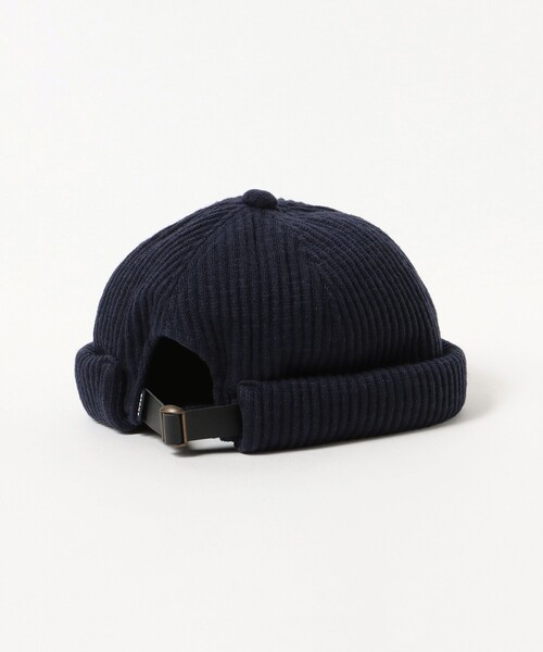 BEAMS HEART（ビームスハート）の「リブ ロールキャップ（ニットキャップ/ビーニー・メンズ・ベージュ/ブラック/ネイビー・ONE SIZE）」の8枚目の写真