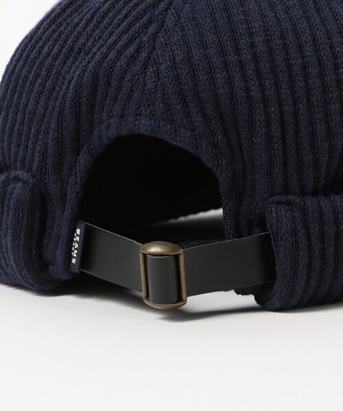 BEAMS HEART（ビームスハート）の「リブ ロールキャップ（ニットキャップ/ビーニー・メンズ・ベージュ/ブラック/ネイビー・ONE SIZE）」の7枚目の写真