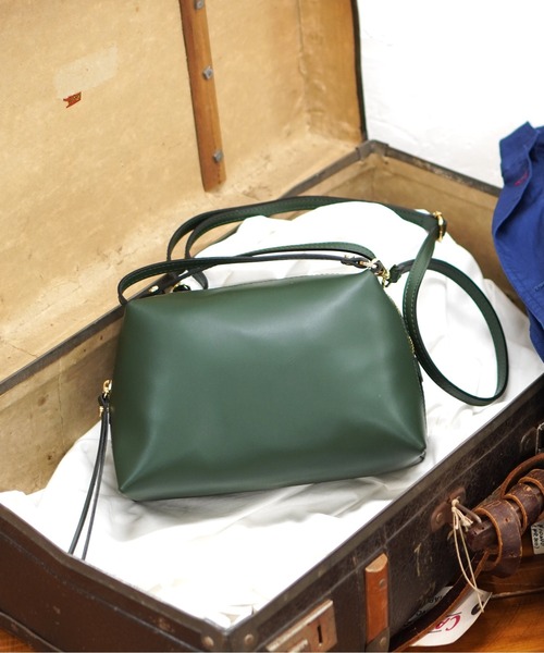 MARCO BIANCHINI（マルコビアンチーニ）の「【Marco Bianchini/マルコビアンキーニ】 2wayショルダーバッグ（ショルダーバッグ・レディース・ダークグリーン/ベージュ/ブロンズ/ブラック/バイオレット・FREE）」の4枚目の写真