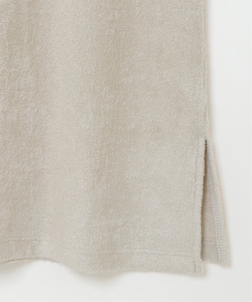 sleeping.com（スリーピングドットコム）の「オリジナルの香り付き素材 レディス・ゆるふわダブルパイルカットソー半袖ワンピース（ルームウェア/パジャマ・レディース・ネイビー/ベージュ/オリーブ・フリー）」の8枚目の写真