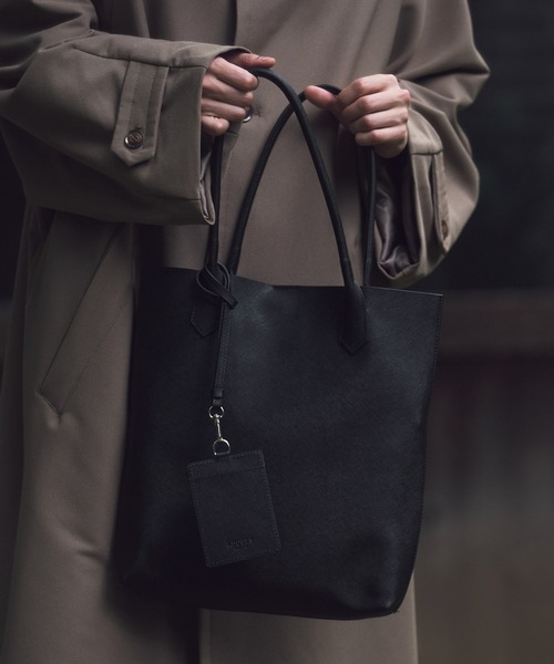 レザー トートバッグ 黒 new】レザートートバッグ black ＜M＞ | iichi 日々の暮らしを