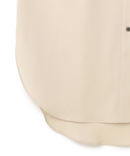 N.O.R.C by the line（ノークバイザライン）の「バンドカラーシャツワンピース（シャツワンピース・レディース・チャコール/ブラウン/ベージュ・S/M）」の10枚目の写真