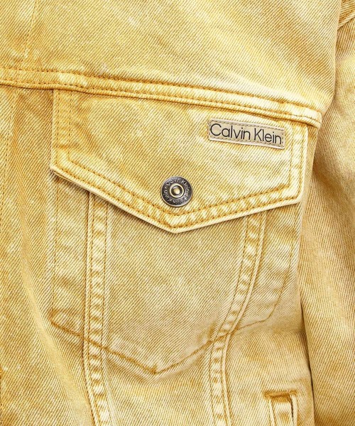 Calvin Klein（カルバン・クライン）の「ウォッシュデニムジャケット 