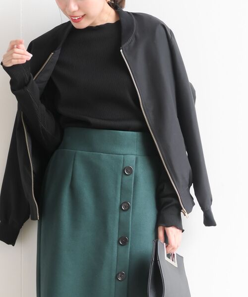 rps（アールピーエス）の「プリーツリブプルオーバー（Tシャツ/カットソー・レディース・ブラック/ブラウン/オフホワイト/アイボリー/マスタード/ブルー/ホワイト系その他2/ライトグレー・フリー）」の20枚目の写真