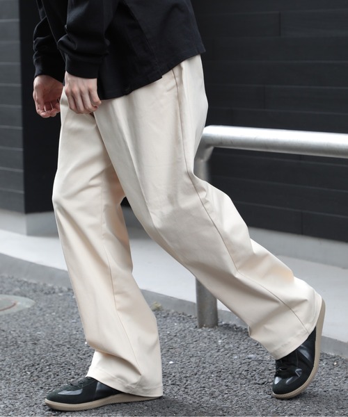 Dickies（ディッキーズ）の「【Dickies】ディッキーズ ワークパンツ ストレッチイージーパンツ 3178-4230（チノパンツ・メンズ・ベージュ/ブラック/オリーブ/ブルー/アイボリー/ネイビー/マルチ/パープル・L/M/XL）」の2枚目の写真
