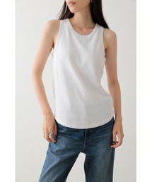 crie conforto | カップ付きアメスリタンク(タンクトップ)