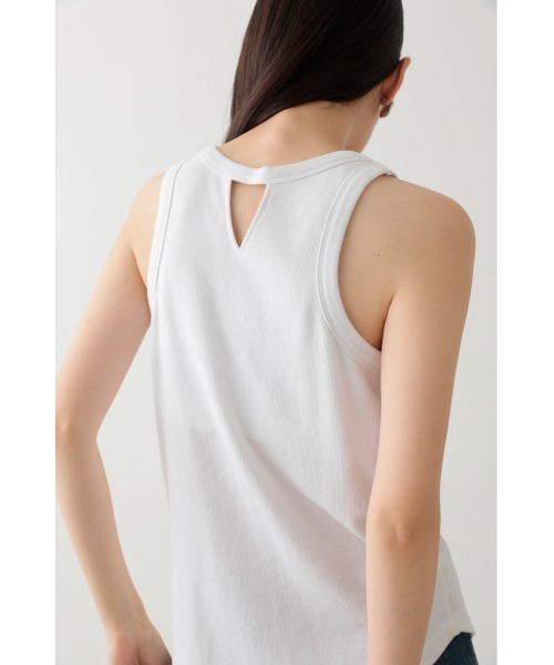 crie conforto（クリーコンフォルト）の「カップ付きアメスリタンク（タンクトップ・レディース・ホワイト/チャコールグレー/ブラック・SMALL/MEDIUM/LARGE）」の19枚目の写真