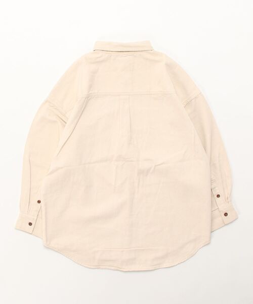 HONEYSUCKLE ROSE(ハニーサックルローズ)の「【HONEYSUCKLE ROSE】シャツアウター(シャツ/ブラウス・レディース・キナリ・M/L)」の3枚目の写真