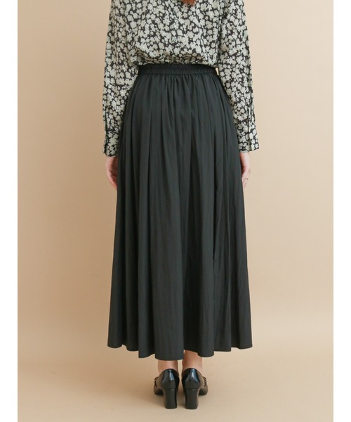 Te chichi（テチチ）の「ナイロンワッシャーギャザースカート（スカート・レディース・ブラック/ベージュ/グレー/ボルドー・ﾌﾘ-）」の11枚目の写真