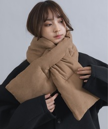 【型崩れしない！シワ/毛玉も付きません！】大判ボリュームキルティングロングマフラー