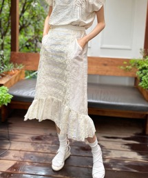 ビンテージレースマーメイドスカート