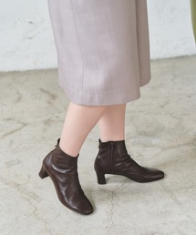 GRISE | GRISE 5.5cmレザーソフトショートブーツ(ブーツ)