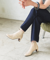 GRISE | GRISE 5.5cmレザーソフトショートブーツ(ブーツ)