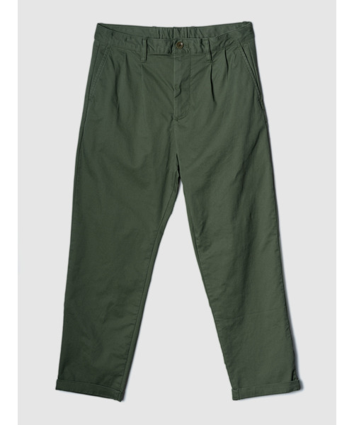 GAP(ギャップ)の「GapFlex ウォッシュウェル エッセンシャル プリーツ リラックスパンツ(チノパンツ・メンズ・ブラック/グリーン/ベージュ/ネイビー・28W/29W/30W/31W/32W/33W/34W/36W)」の4枚目の写真