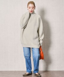 FREAK'S STORE(フリークスストア)の「【WEB限定】ハーフジップ FREAK'S STORE(フリークスストア)の「【WEB限定】ハーフジップ