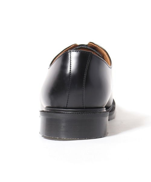 SOLOVAIR（ソロヴェアー）の「SOLOVAIR/ソロヴェアー  4 EYE SHOE GIBSON 革靴（ドレスシューズ・メンズ・ブラック・8.5/9.5/9/8）」の5枚目の写真