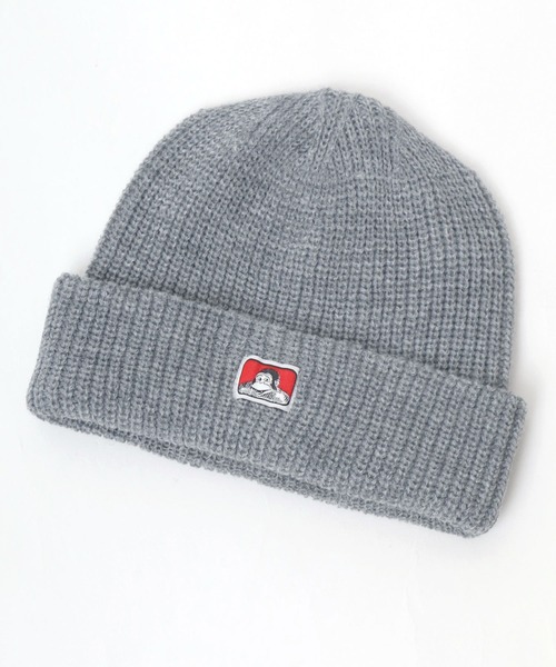 BEN DAVIS（ベンデイビス）の「BEN DAVIS/ベンデイビス Micro Logo Acrylic Knit Cap/アクリル ニットキャップ（ニットキャップ/ビーニー・メンズ・グリーン/イエロー/ベージュ/パープル/オレンジ/ブラック/ダークグリーン/チャコールグレー/グレー・FREE）」の21枚目の写真