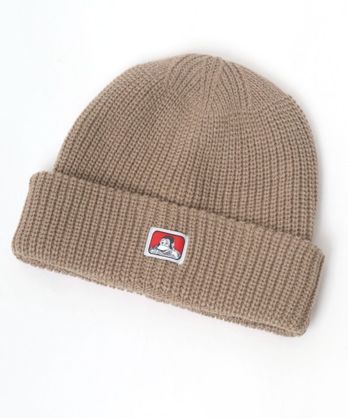 BEN DAVIS（ベンデイビス）の「BEN DAVIS/ベンデイビス Micro Logo Acrylic Knit Cap/アクリル ニットキャップ（ニットキャップ/ビーニー・メンズ・グリーン/イエロー/ベージュ/パープル/オレンジ/ブラック/ダークグリーン/チャコールグレー/グレー・FREE）」の22枚目の写真