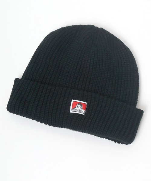 BEN DAVIS（ベンデイビス）の「BEN DAVIS/ベンデイビス Micro Logo Acrylic Knit Cap/アクリル ニットキャップ（ニットキャップ/ビーニー・メンズ・グリーン/イエロー/ベージュ/パープル/オレンジ/ブラック/ダークグリーン/チャコールグレー/グレー・FREE）」の19枚目の写真