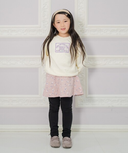 SHOO・LA・RUE（シューラルー）の「◆【90-130cm】裏シャギースカッツ（スカート・キッズ・ブラック系1/ピンク系5・09/11/12/10/13）」の13枚目の写真