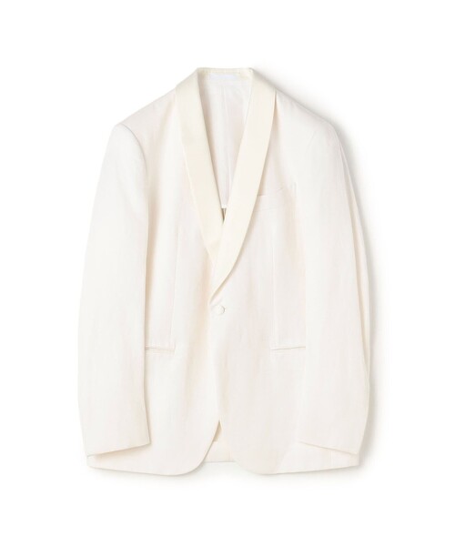 Pierre Cardin シルク ショールカラー セットアップ セール】CARUSO シルクリネン ショールカラー1Bフォーマル