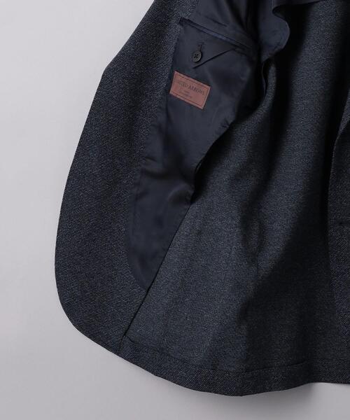 【現行】美品 ユナイテッドアローズ メランジ ジャージー 2B ジャケット UNITED ARROWS（ユナイテッドアローズ）の「メランジ ジャージー 2B