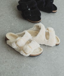 【BIRKENSTOCK】ARIZONA BIG BUCKLEファーサンダル