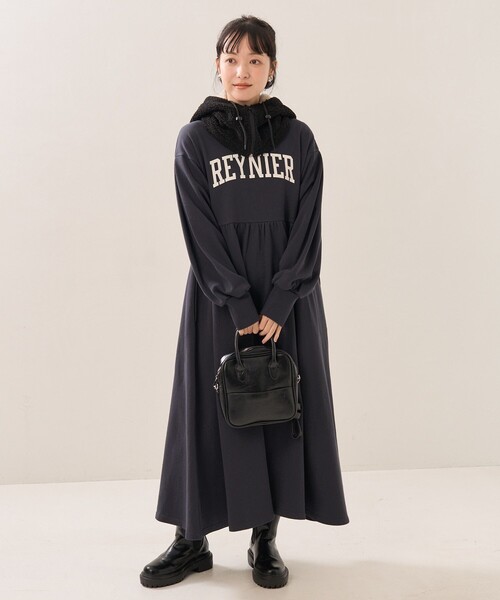 FREAK'S STORE（フリークスストア）の「ウエスト切替裏起毛ワンピース