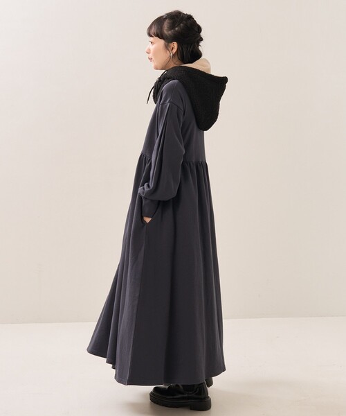 FREAK'S STORE（フリークスストア）の「ウエスト切替裏起毛ワンピース