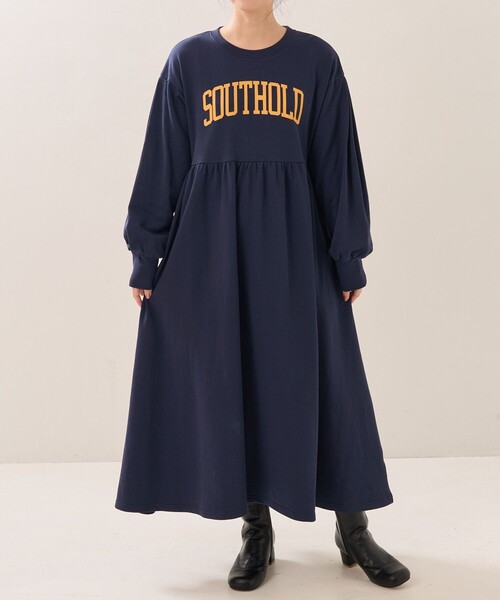 FREAK'S STORE（フリークスストア）の「ウエスト切替裏起毛ワンピース