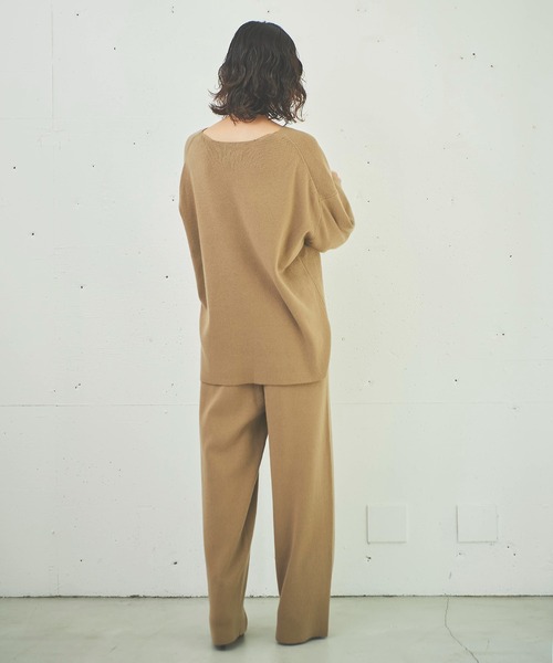 OUTERSUNSET(アウターサンセット)の「all needles three pieces pants(その他パンツ・レディース・チャコールグレー/キャメル・FREE)」の16枚目の写真