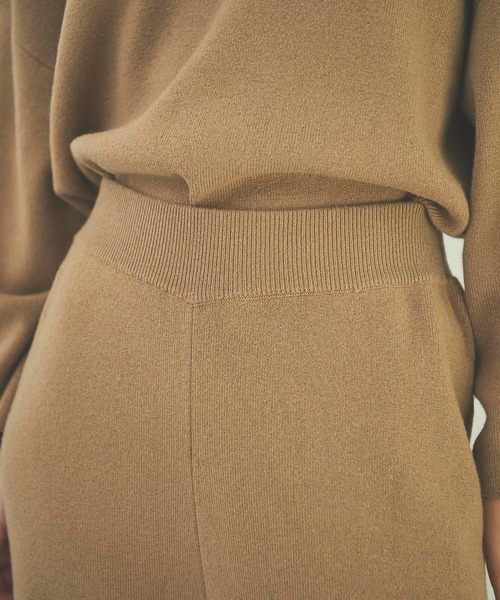 OUTERSUNSET(アウターサンセット)の「all needles three pieces pants(その他パンツ・レディース・チャコールグレー/キャメル・FREE)」の21枚目の写真